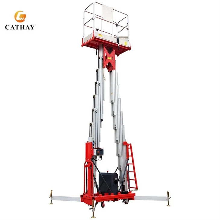 Self-propelled Vertical Double Mast Lift